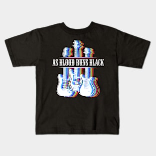 AS BLOOD RUNS BLACK BAND Kids T-Shirt